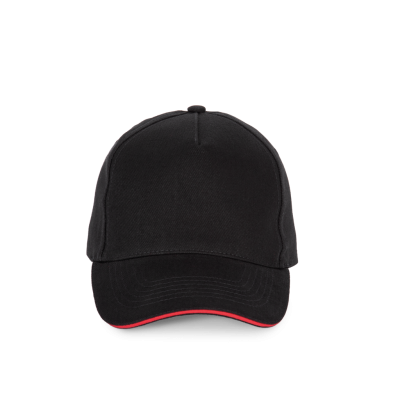 5 panels cotton sandwich cap